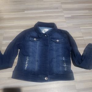 Girls blue jean jacket